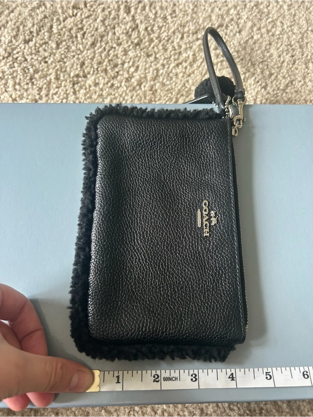 Coach compact wristlet